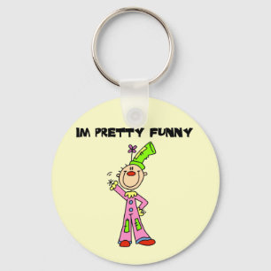 I'm Pretty Funny Tshirts and Gifts Key Ring