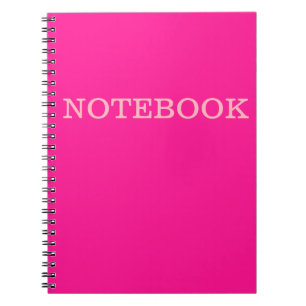 "I'm Pretty Pink" Notebook