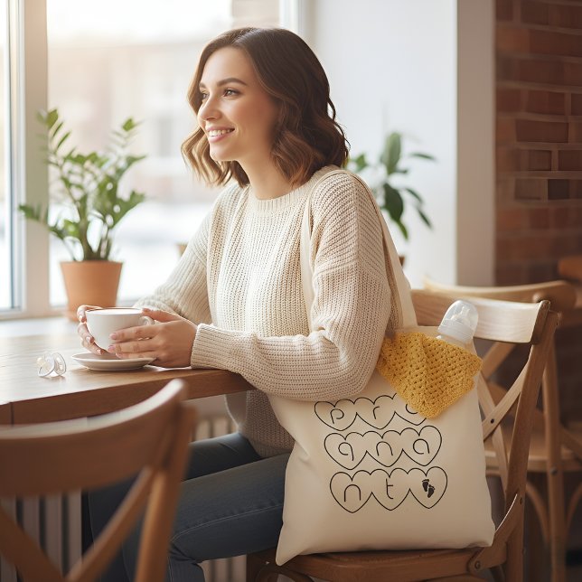 I'm pretty pregnant  tote bag (Perfect for appointments, errands & everyday mama life)