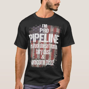 Im Pro Pipeline Welders USA Flag Train 2020 Gift T-Shirt