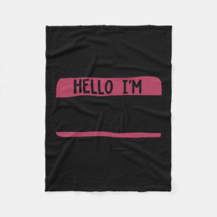 I'm Probably Anxious Mental Health Suicide Awarene Fleece Blanket
