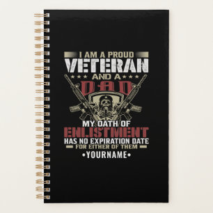 I'm Proud To Be A Veteran And A Dad Planner