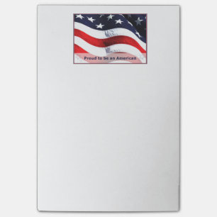 I'm Proud to Be an American Post-It Notes