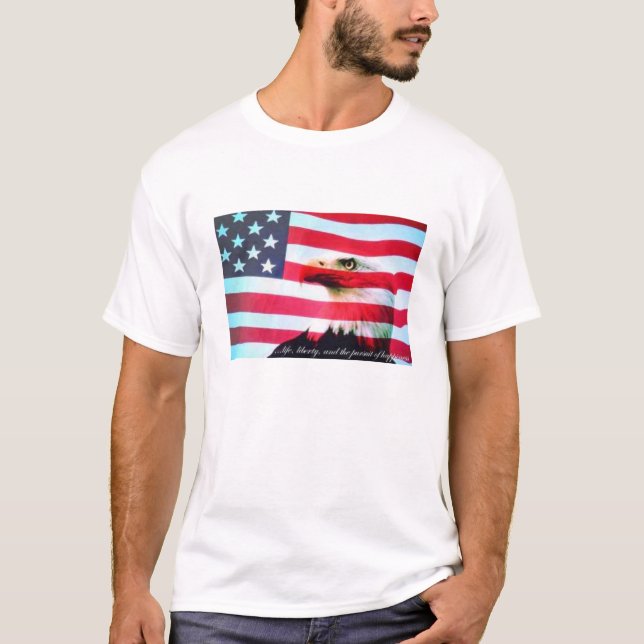 I'm Proud to be an American T-Shirt (Front)