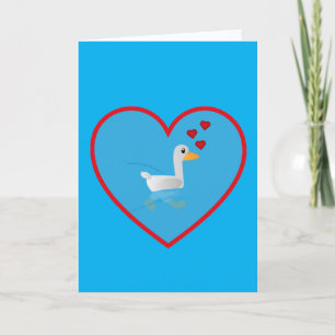 I'm Quackers for you Card