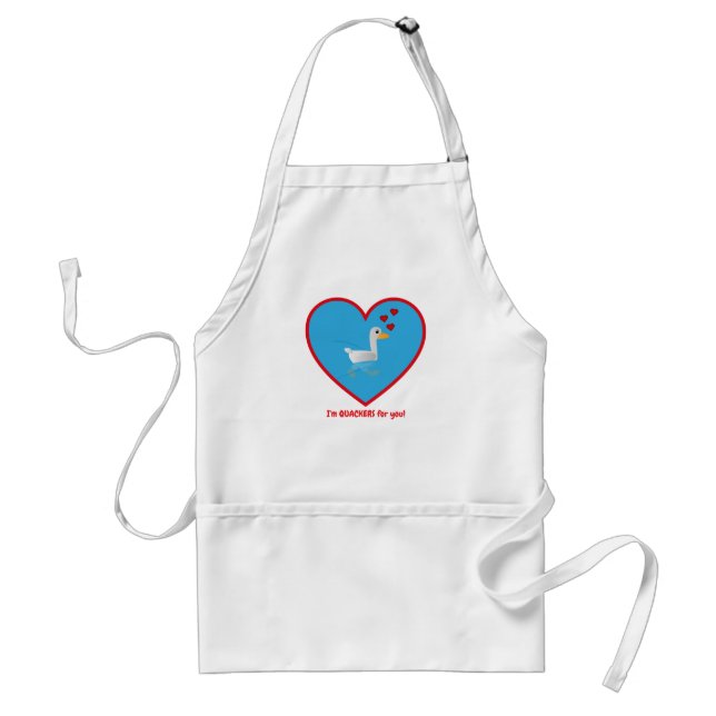 I'm Quackers for you Standard Apron (Front)
