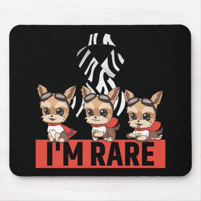 I'm Rare JJ 3 poses Mousepad (Front)