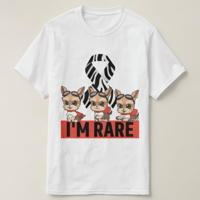 I'm Rare JJ 3 Poses Tee  (Design Front)
