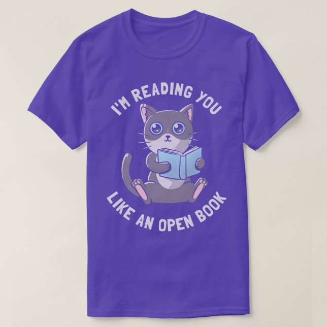Im Reading You Like An Open Book by Tobe Fonseca T-Shirt (Design Front)