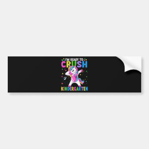 I'm Ready For Kindergarten Back To School Bumper Sticker