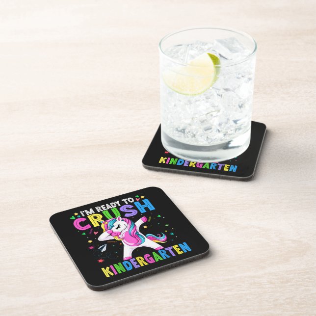 I'm Ready For Kindergarten Back To School Coaster (Right Side)