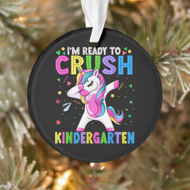I'm Ready For Kindergarten Back To School Ornament (Tree)