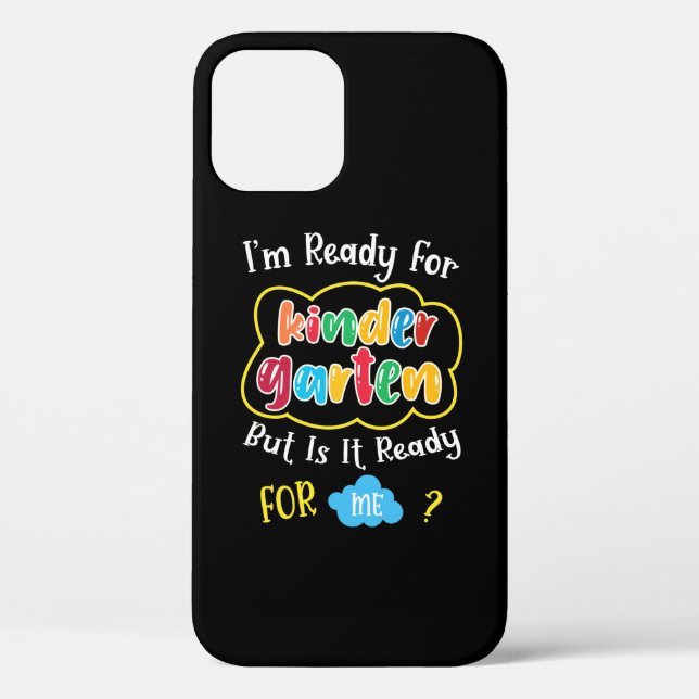 i'm ready for kindergaten Case-Mate iPhone case (Back)