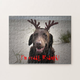 I'm ready, Rudolph! Jigsaw Puzzle