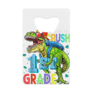 I'm Ready To Crush 1st Grade T Rex Dinosaur Back t