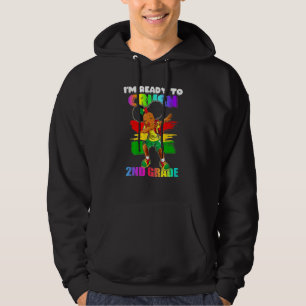 Im Ready To Crush 2nd Grade Dabbing Back To School Hoodie