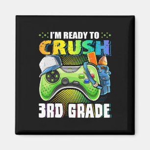 I'm Ready to Crush 3rd Grade Back to School Video Magnet