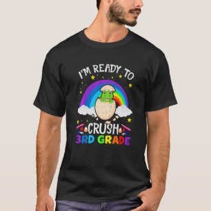 I'm Ready To Crush 3rd Grade Dinosaur Back To Scho T-Shirt
