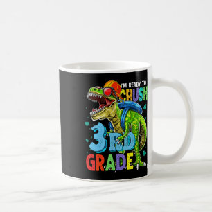 I'm Ready To Crush 3rd Grade Dinosaur Ck To School Coffee Mug