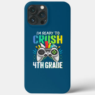 I'm Ready to Crush 4th Grade Back to School Video iPhone 13 Pro Max Case