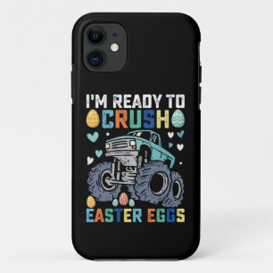 I'm Ready To Crush Easter Eggs Monster Truck iPhone 11 Case