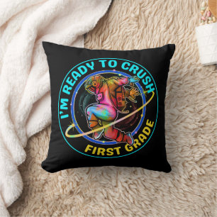 I'm ready to crush first grade cushion