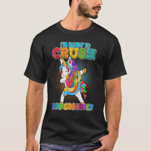 I'm Ready To Crush Kindergarten Dabbing Unicorn Gi T-Shirt