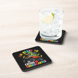 I'm Ready to Crush Kindergarten First Day Coaster