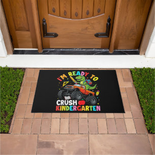 I'm Ready to Crush Kindergarten First Day Doormat