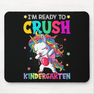 I'm Ready To Crush Kindergarten Happy First Day Of Mouse Pad