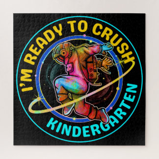 I'm ready to crush kindergarten jigsaw puzzle