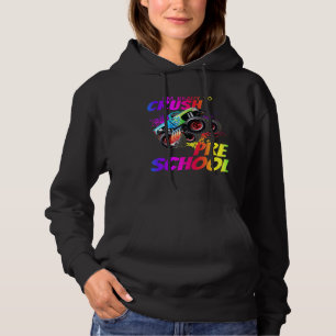Im Ready To Crush Pre School Monster Truck Kids Hoodie