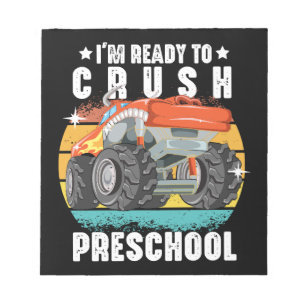 I'm Ready To Crush Preschool Back To School Notepad