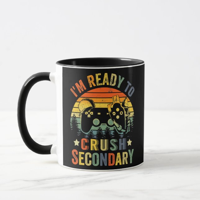 I'm Ready To Crush Secondary Video Game Back to Mug (Left)