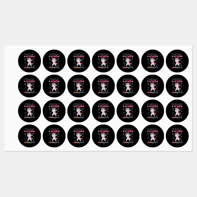 I'm Ready To Crush The Kindergarten (Sheet)