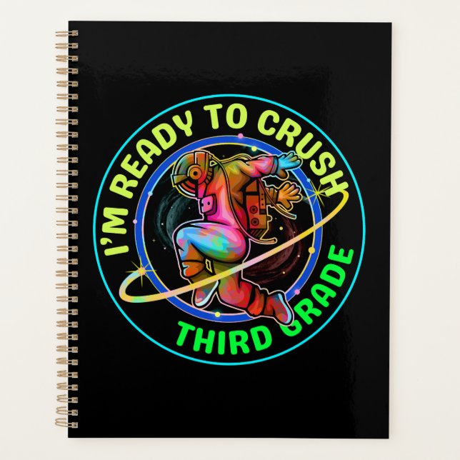 I'm ready to crush third grade planner (Front)