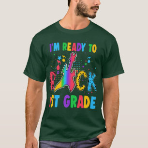 Im Ready To Rock 1st Grade Guitar Back To School69 T-Shirt
