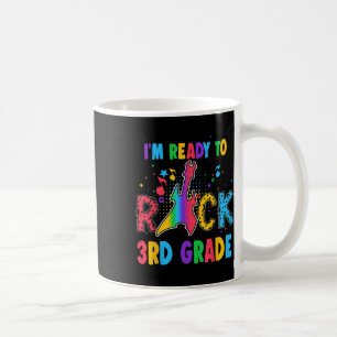 Im Ready To Rock 3rd Grade Guitar Back To School Coffee Mug