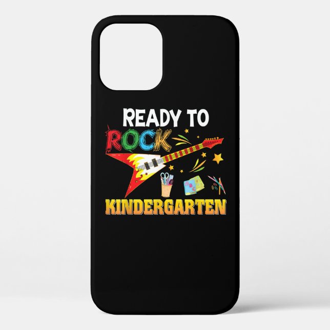 I'm Ready To Rock Kindergarten Back To School Case-Mate iPhone Case (Back)