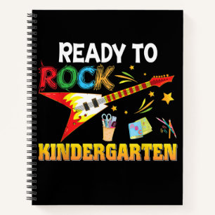 I'm Ready To Rock Kindergarten Back To School Notebook