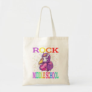 I'm Ready To Rock Middle School Back To School Tote Bag
