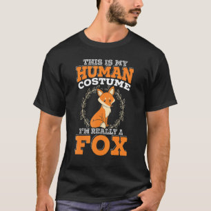 Im Really A Fox Cute Foxes Vixen Wildlife Animal T-Shirt