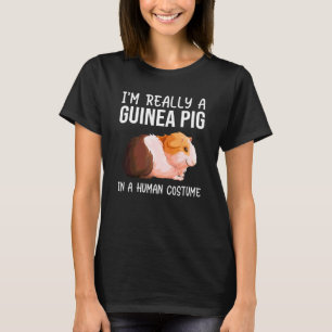 I'm Really A Guinea Pig In A Human Costume Hallow T-Shirt