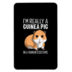 Im Really A Guinea Pig In A Human Costume Magnet