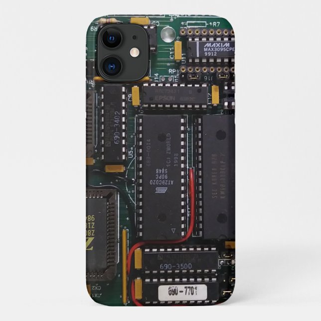 I'm Really Board PCB iPhone Case (Back)