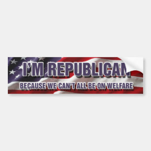I'm Republican Bumper Sticker