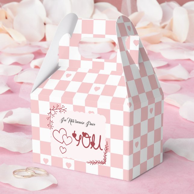 I'm Rich Because I Have You Valentine's Favour Box (Wedding)