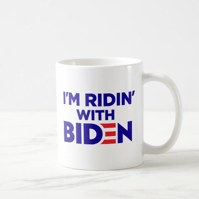i'm Ridin With Biden 2024 Coffee Mug (Right)