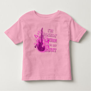 I'm Rockin' Pink for my Aunt Toddler T-Shirt