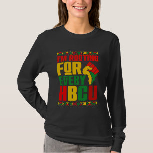 I'm Rooting For Every HBCU Black History Africa Ma T-Shirt